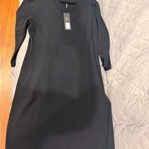 Misook Classic Black Long Sleeve Dress